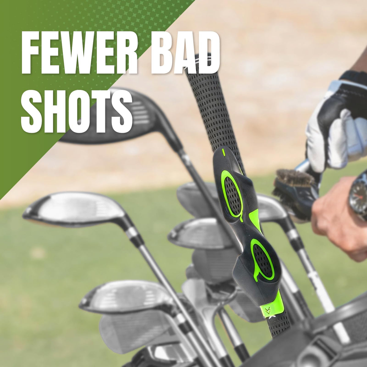 FJZLIFE Golf Grip Trainer, Correct Hand Position & Swing, Snap-On
