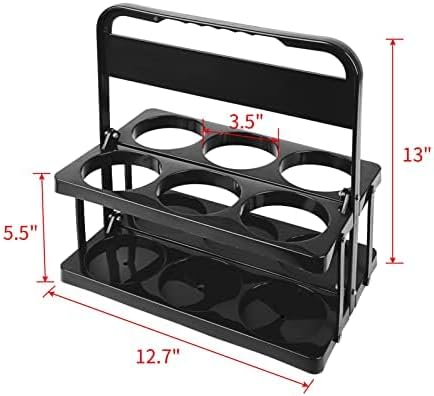 Portable Drink Carrier Suitable for Doordash Accessories Grubhub Postmates Drivers, Reusable Cup Holder Carrier with Handle,Perfect for Plastic Drink Holder take Out Cup Carriers for delivery