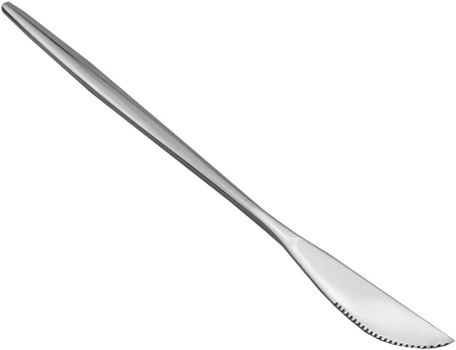 JASHII 30-Piece Stainless Steel Satin Finish Flatware Set, Mirror Polished Tableware Cutlery for Home and Restaurant, Dishwasher Safe