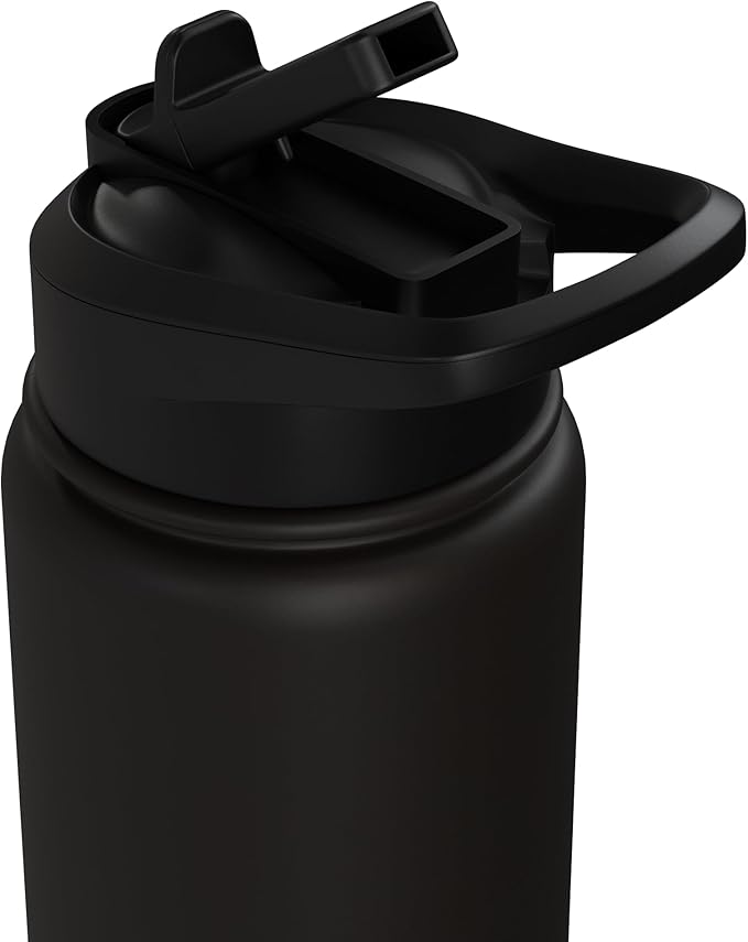 UFO Juice Retro Cat Abduction Alien Space Milk Cosmos Stainless Steel Insulated Water Bottle