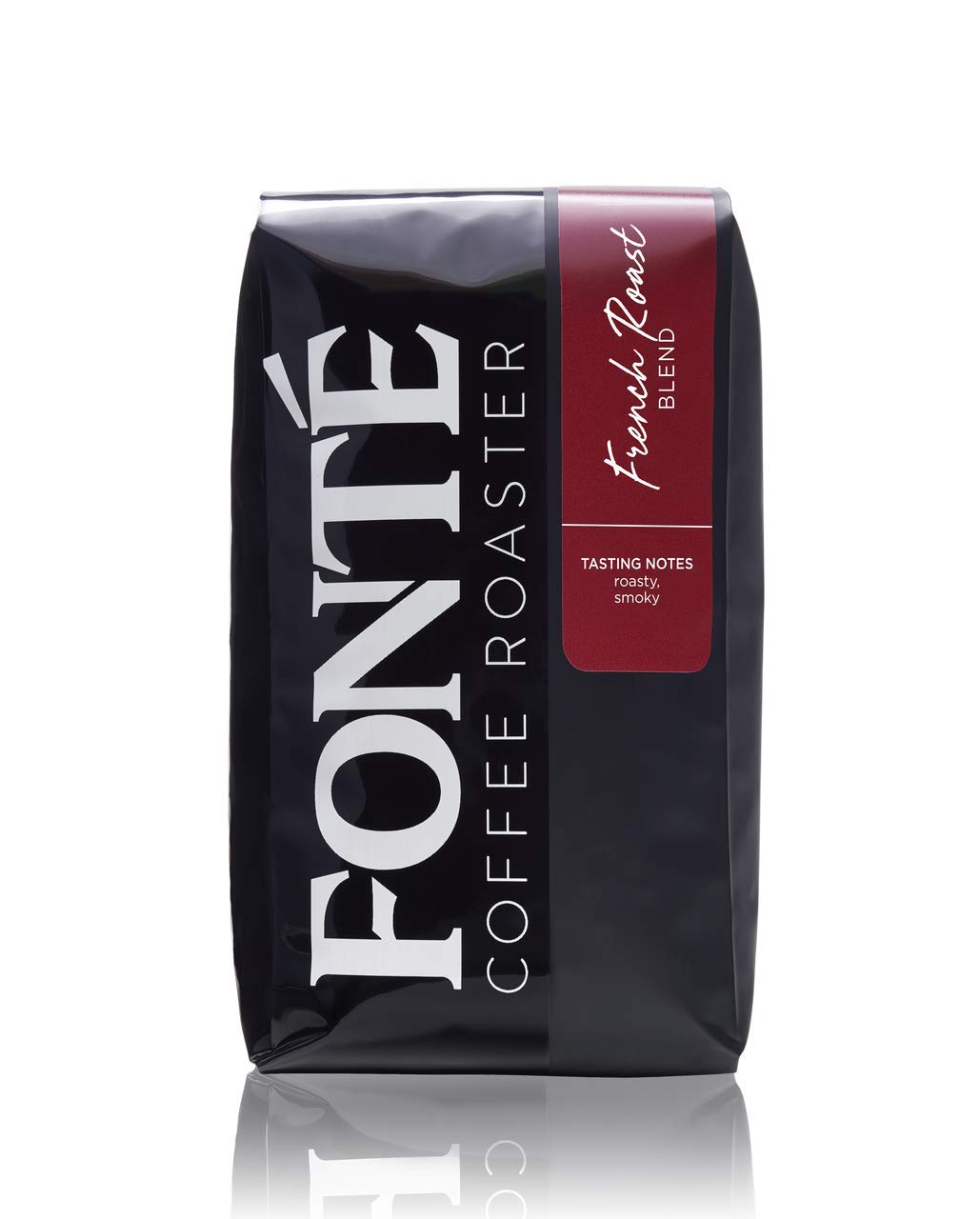 Fonte Coffee Roaster - French Press - Medium-Dark Fresh Roast - Roasted in Seattle - Single Origin - Roasty, Earthy - 12 oz - French Roast