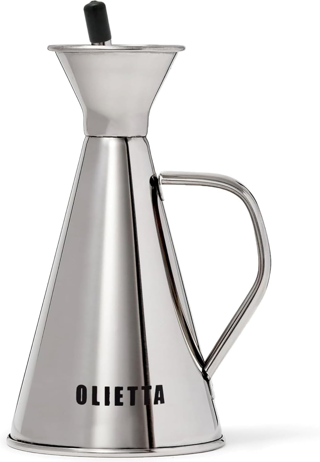 Olive Oil Dispenser Bottle Stainless Steel Non Drip Leak Proof No Mess Vinegar Pourer & Kitchen Drizzler 8.5 oz 250ML 0.25 Litre Great for Pouring & Drizzling Easy to Clean & Leakproof