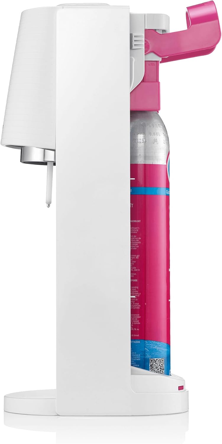 SodaStream Terra Sparkling Water Maker (White) with CO2, DWS Bottle and Bubly Drop