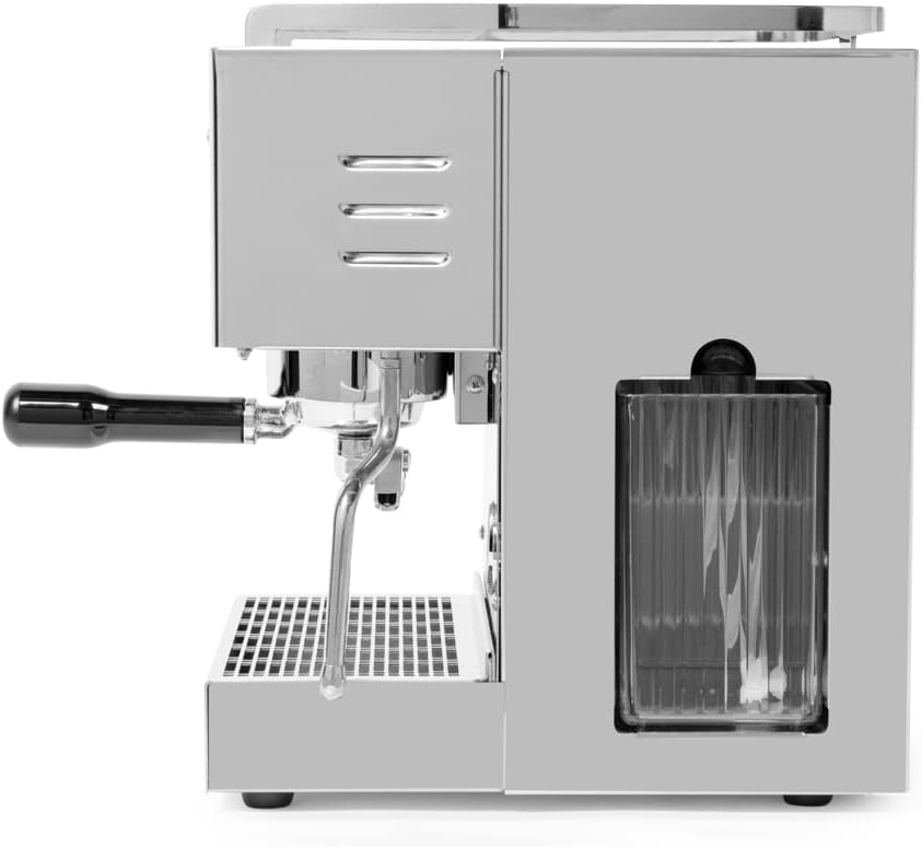 Diletta Mio Espresso Machine (Stainless Steel) and Eureka Mignon Notte Grinder Bundle