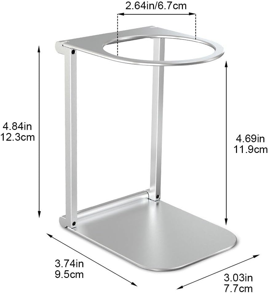 Coffee Drip Holder with Base Coffee Dripper Stand Coffee Filter Holder Portable Espresso Tool for Outdoor Travel Camping