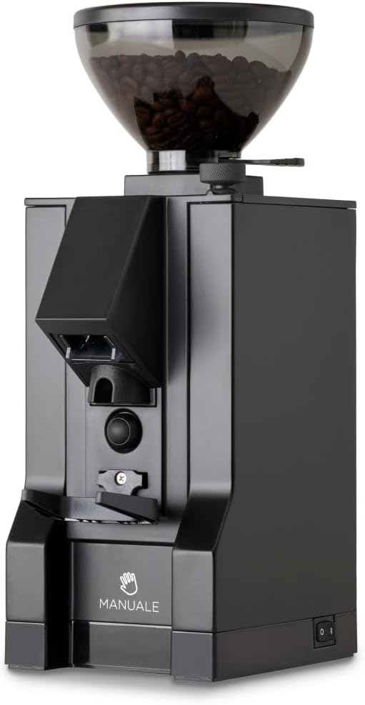 Diletta Mio Espresso Machine (Black) and Eureka Mignon Notte Grinder Bundle