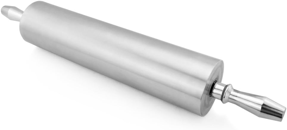New Star Foodservice - Extra Heavy Duty Restaurant Aluminum Rolling Pin (15-Inch)