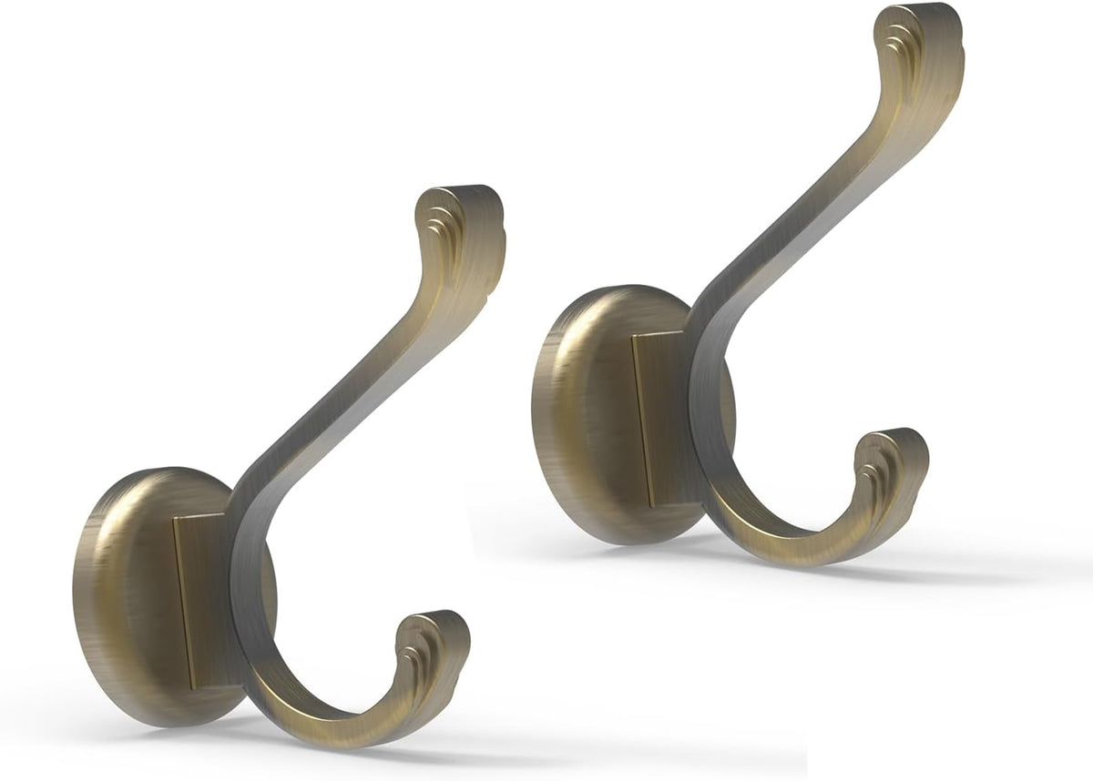 Ant Mag Magnet Hooks Heavy Duty 140lbs Neodymium Magnet Metal Wall Hooks for Hanging Coats Robes Backpacks Bags Hats Keys Mugs Cups Towels Bronze