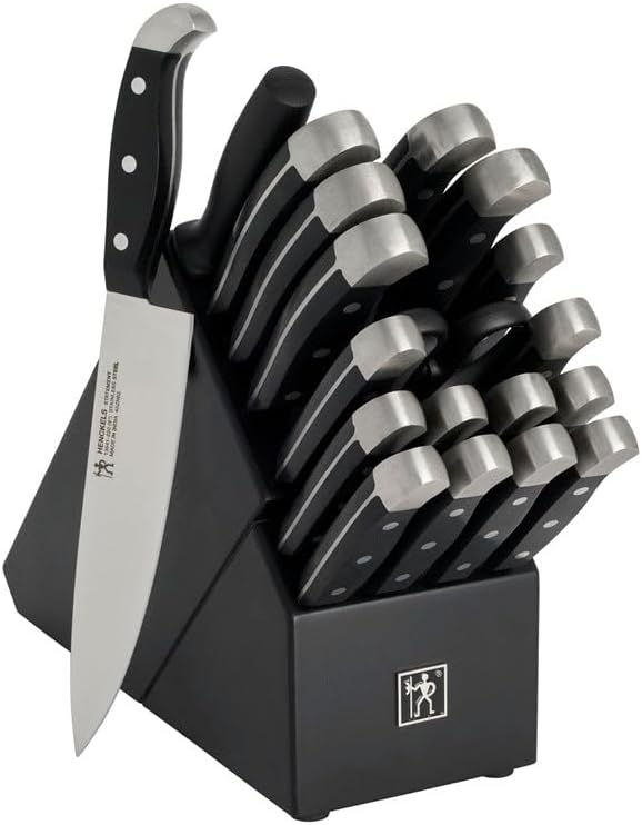 Henckels Statement 20-pc Knife Block Set - Black