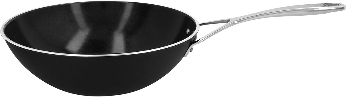 Demeyere AluPro Ceramic 12-inch Aluminum Nonstick Wok