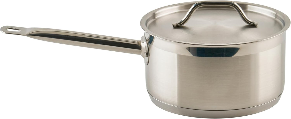 Winware Stainless Steel 3 Quart Sauce Pan with Cover