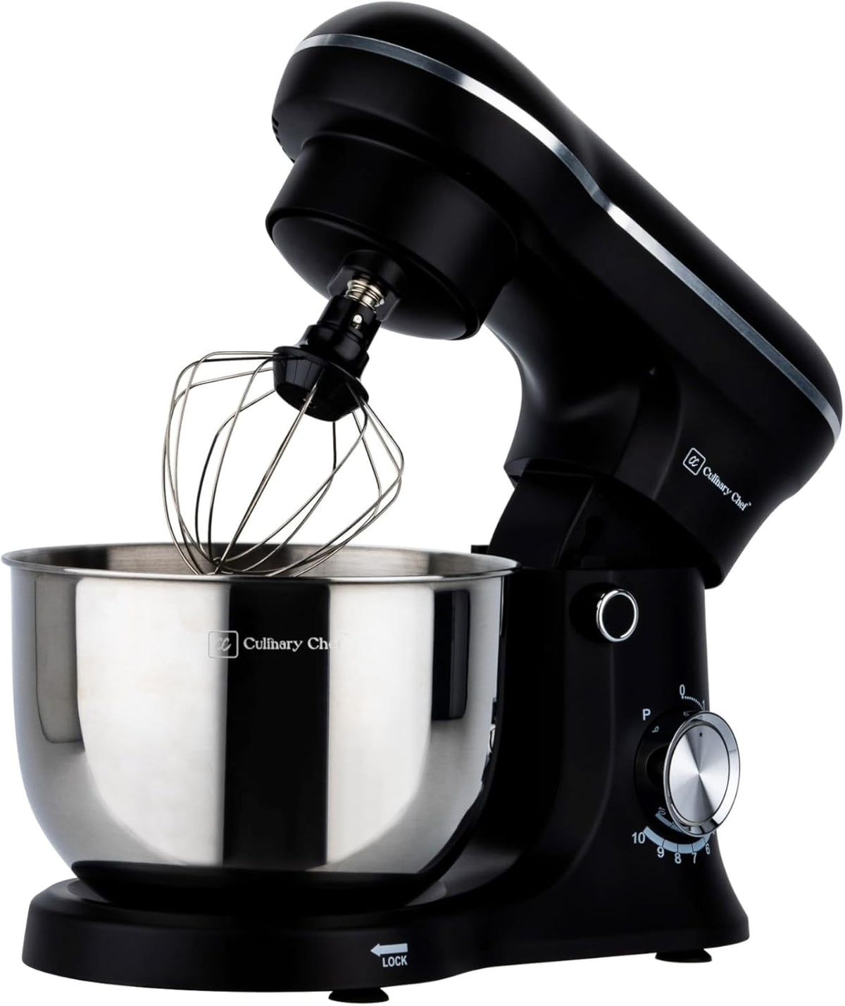 4.5L Retro Stand Mixer (Black)