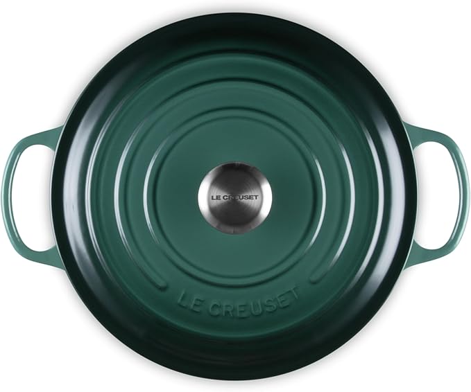 Le Creuset Enameled Cast Iron Signature Round Dutch Oven, 7.25 qt., Artichaut