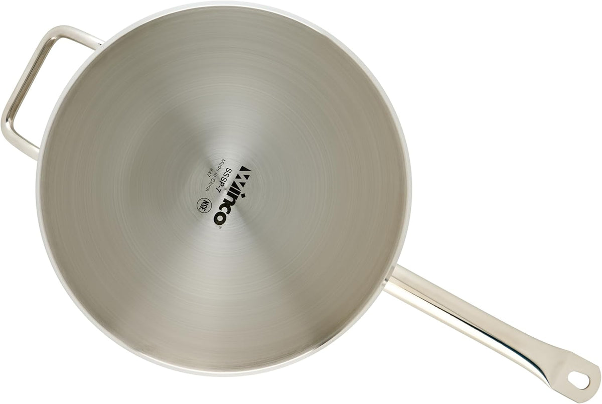 Winware Stainless Steel 7 Quart Sauce Pan with Cover