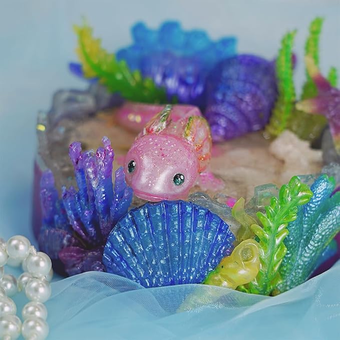 Sea Creature Mold for Polyclay Air Dry Clay Plaster
