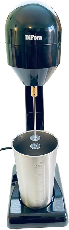 Stand Milk Frother, Frappe Maker, Milk shakes, Matcha Tea Latte, Super 100W Power, 2 Speeds, and is Always Sitting on the Countertop Waiting for Action.