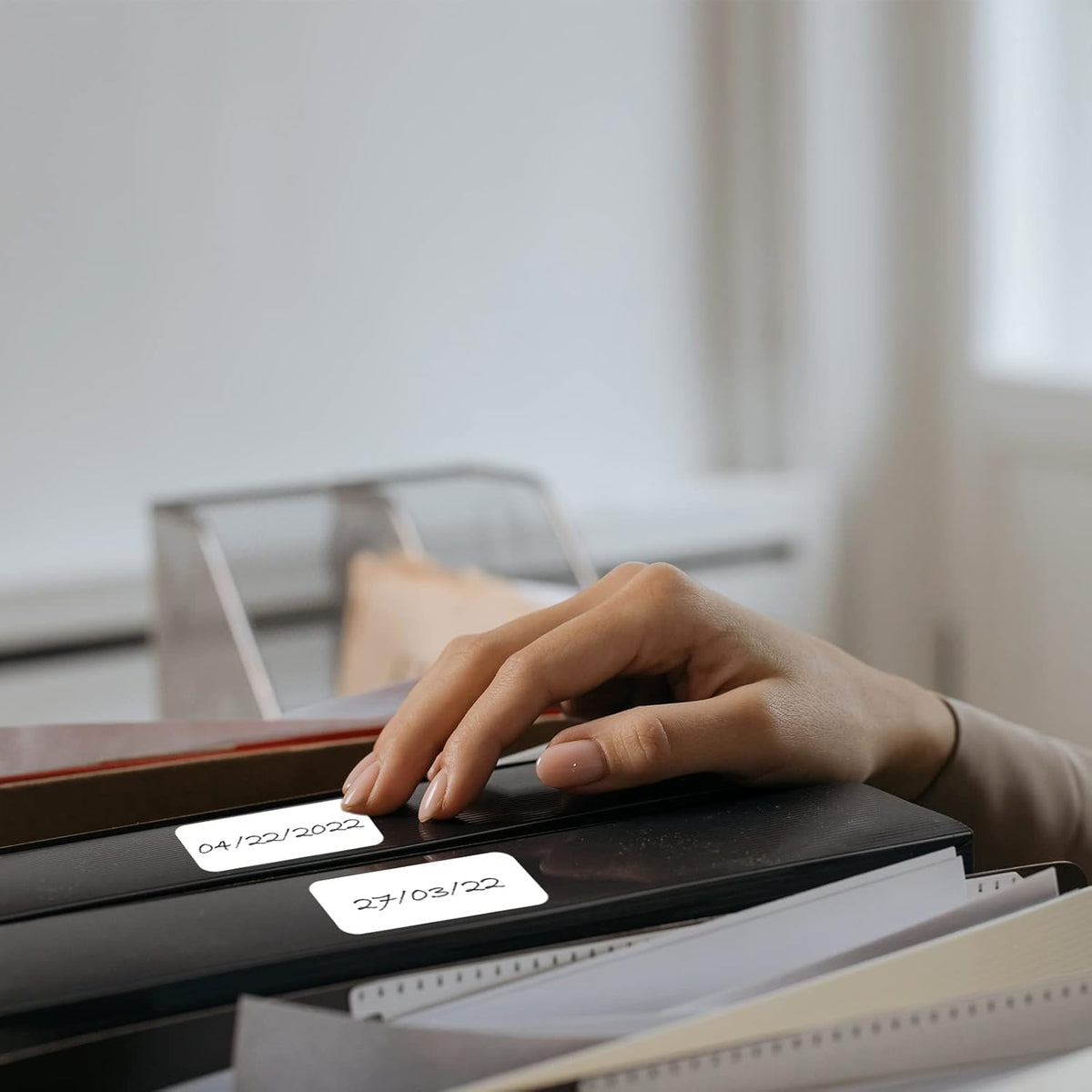 CLASSY 2" x 1" Direct Thermal Labels, Barcode & Return Address, Compatible with Zebra & Rollo Printers (1300 Labels)