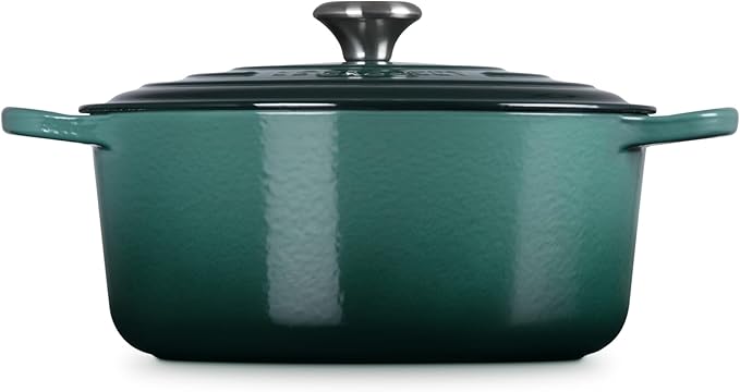 Le Creuset Enameled Cast Iron Signature Round Dutch Oven, 7.25 qt., Artichaut