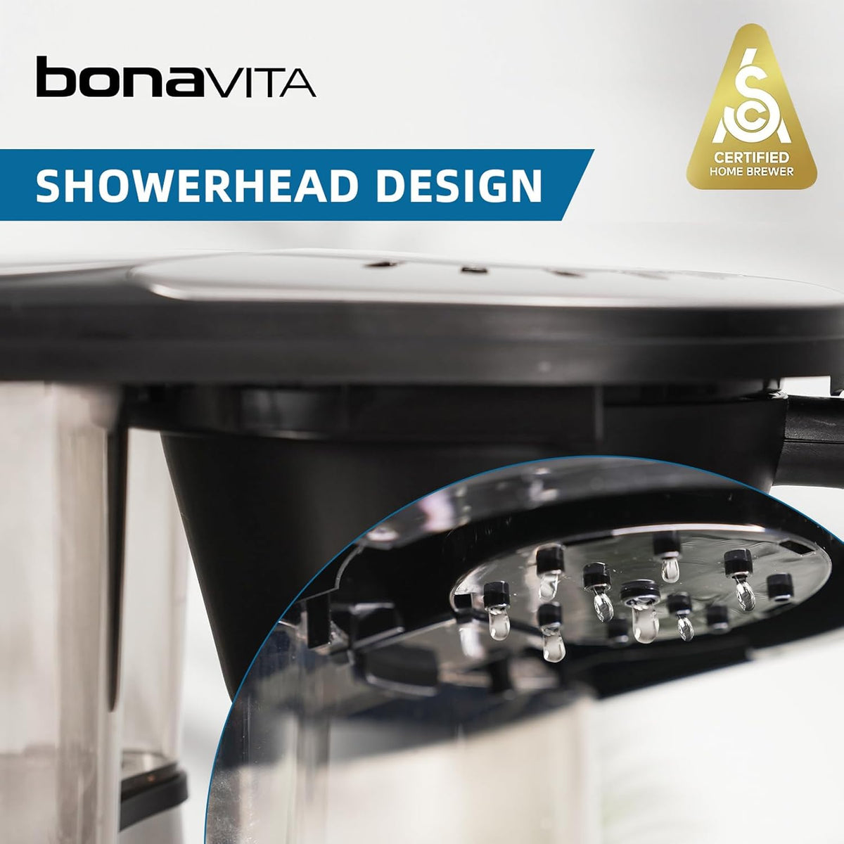 Bonavita 8 Cup Coffee Maker with Thermal Carafe, BV1901TS + Brewista Smart Coffee Scale III for Precision Brewing and Pour-Over Coffee