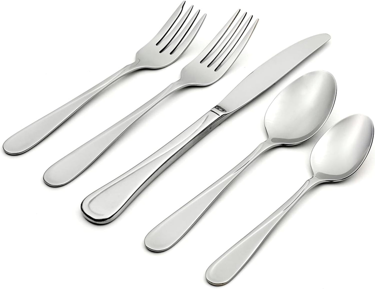 Oneida 2865020BL20 Flight 20 Piece Everyday Flatware Set, Service For 4