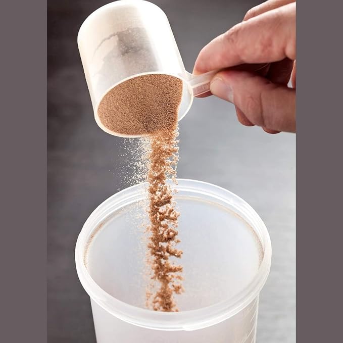 Plastic Measuring Scoop, 1/2 Tablespoon (7.5 cc | 1.5 tsp | 7.5 mL) Long Handle Spoons for Powders, Granules, Coffee, Pet Food, Baking Supplies, Protein and Other Dry Goods, BPA Free (Set of 10)