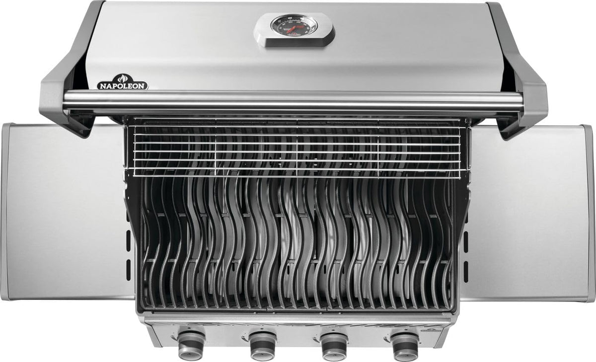 Napoleon Rogue 525 Propane Gas Grill, Stainless Steel, Durable 4-Burner Outdoor BBQ