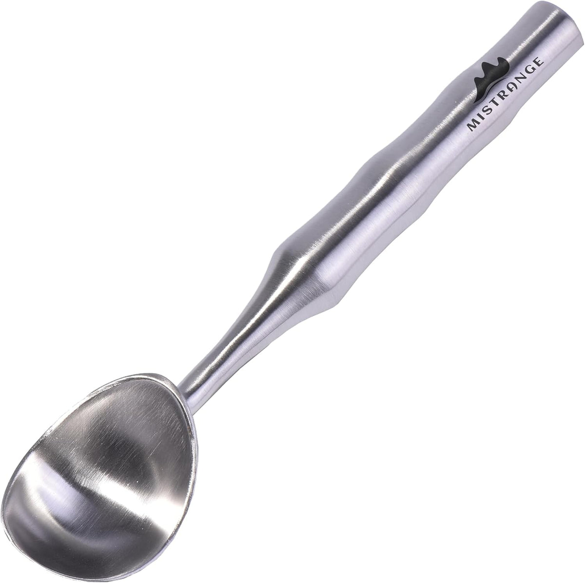 Stainless Steel Ice Cream Scoop - Ergonomic Handle Ice Cream Scooper Heavy Duty Ice Cream Scoops Best Rated - One-Piece Dishwasher Safe Icecream Scoop Stainless Steel
