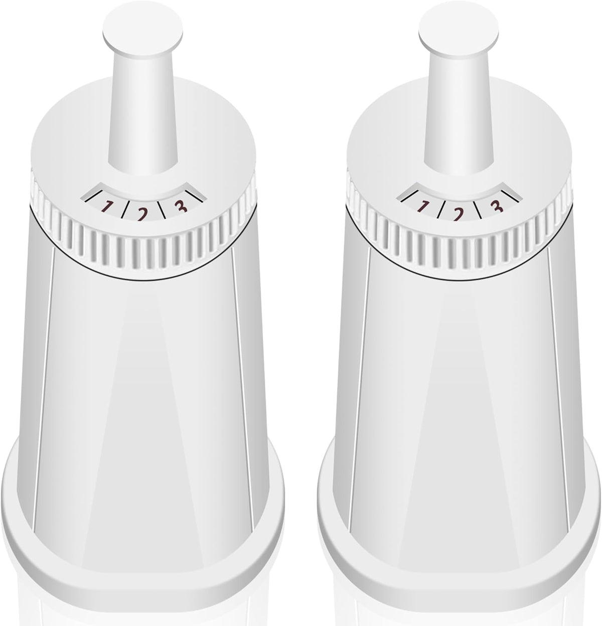 2 Pack Replacement Water Filter for Breville Espresso Machine Barista Touch Bes880, Barista Pro BES878, Oracle Touch BES990, Oracle BES980, Dual Boiler BES920 Bambino ClaroSwiss Sage by Funmit
