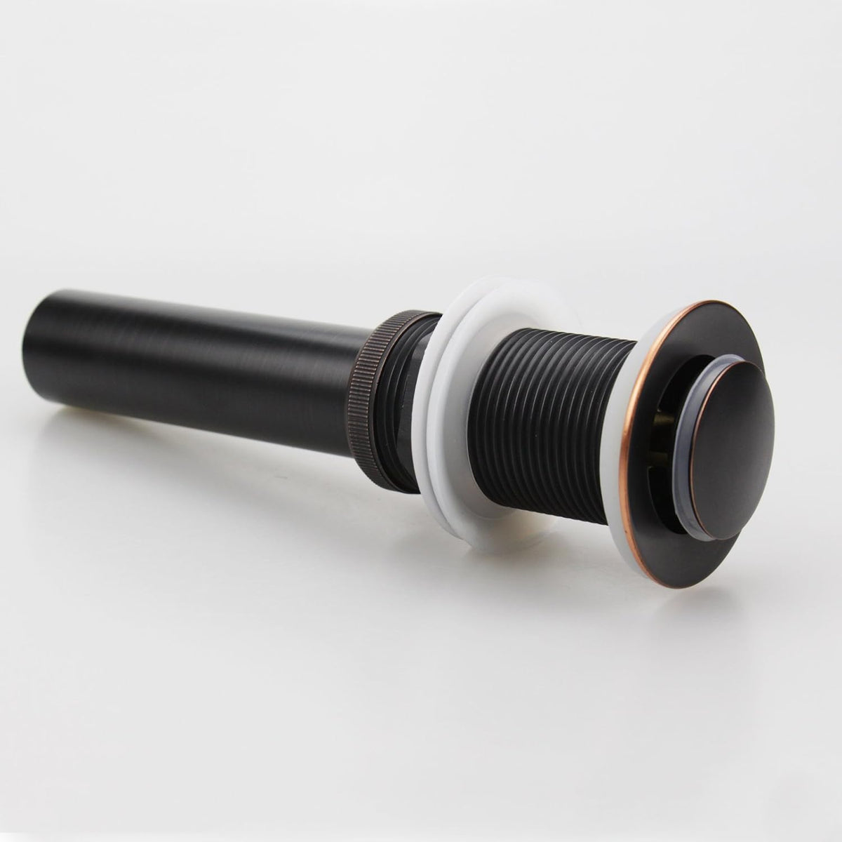 Oil Rubbed Bronze Pop Up Drain, Bathroom Vessel Lavatory Vanity Faucet Sink Drain Stopper, ORB without Overflow