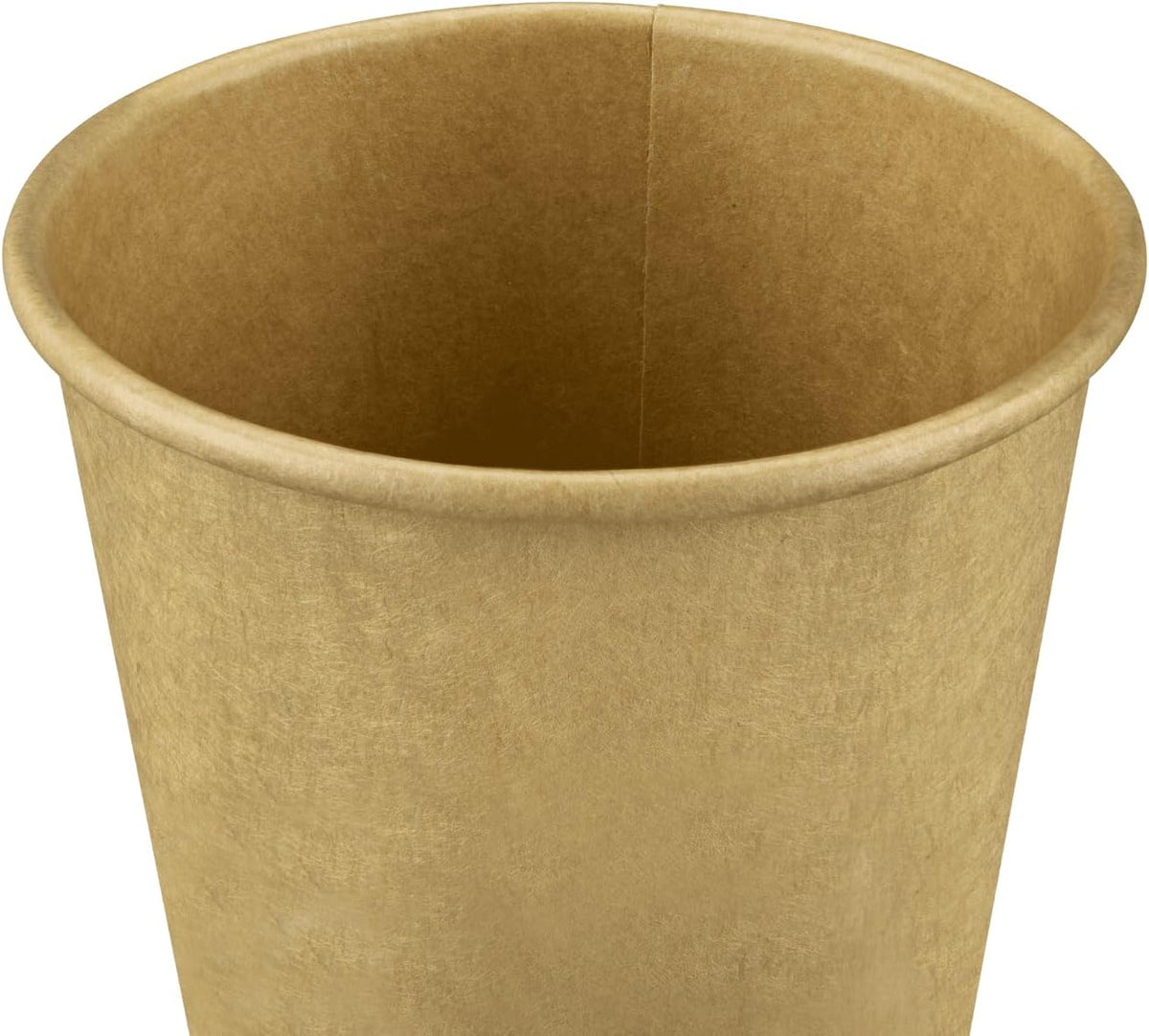 Karat 10oz Kraft Paper Coffee Cups [1,000 ct] Disposable, Leak-Resistant Double Poly-Lined Hot Cups | Ideal for Cafes & Offices, 90mm