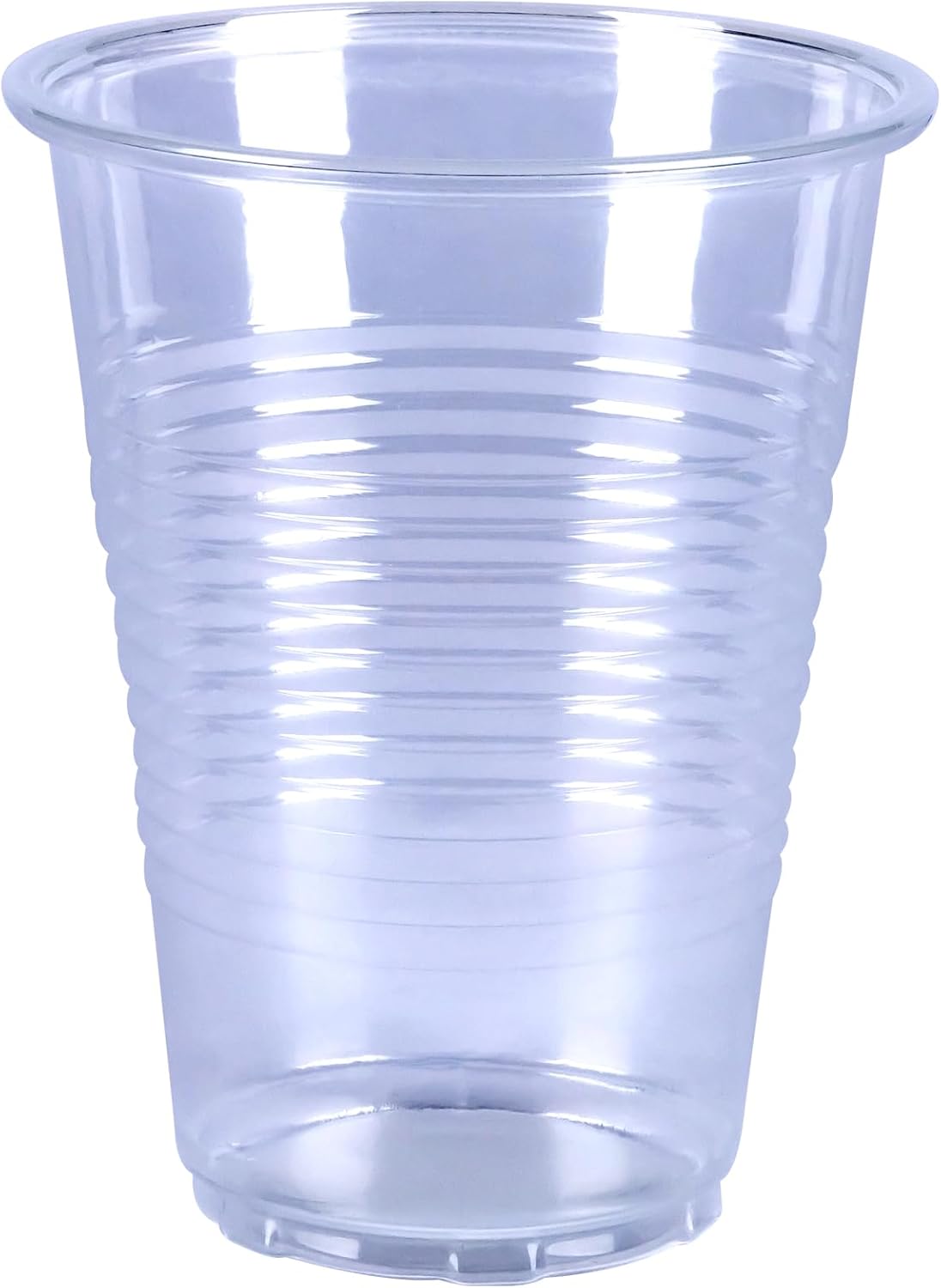 Amazon Basics Small Disposable Clear Plastic Cups, 9oz, 100 Count