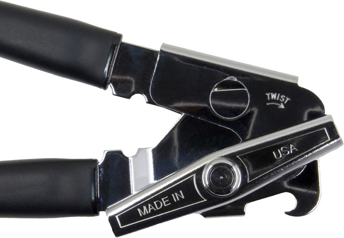 World's Best Can Opener - Made in USA - Sold by Vets - Easy Turn - Manual Can Opener