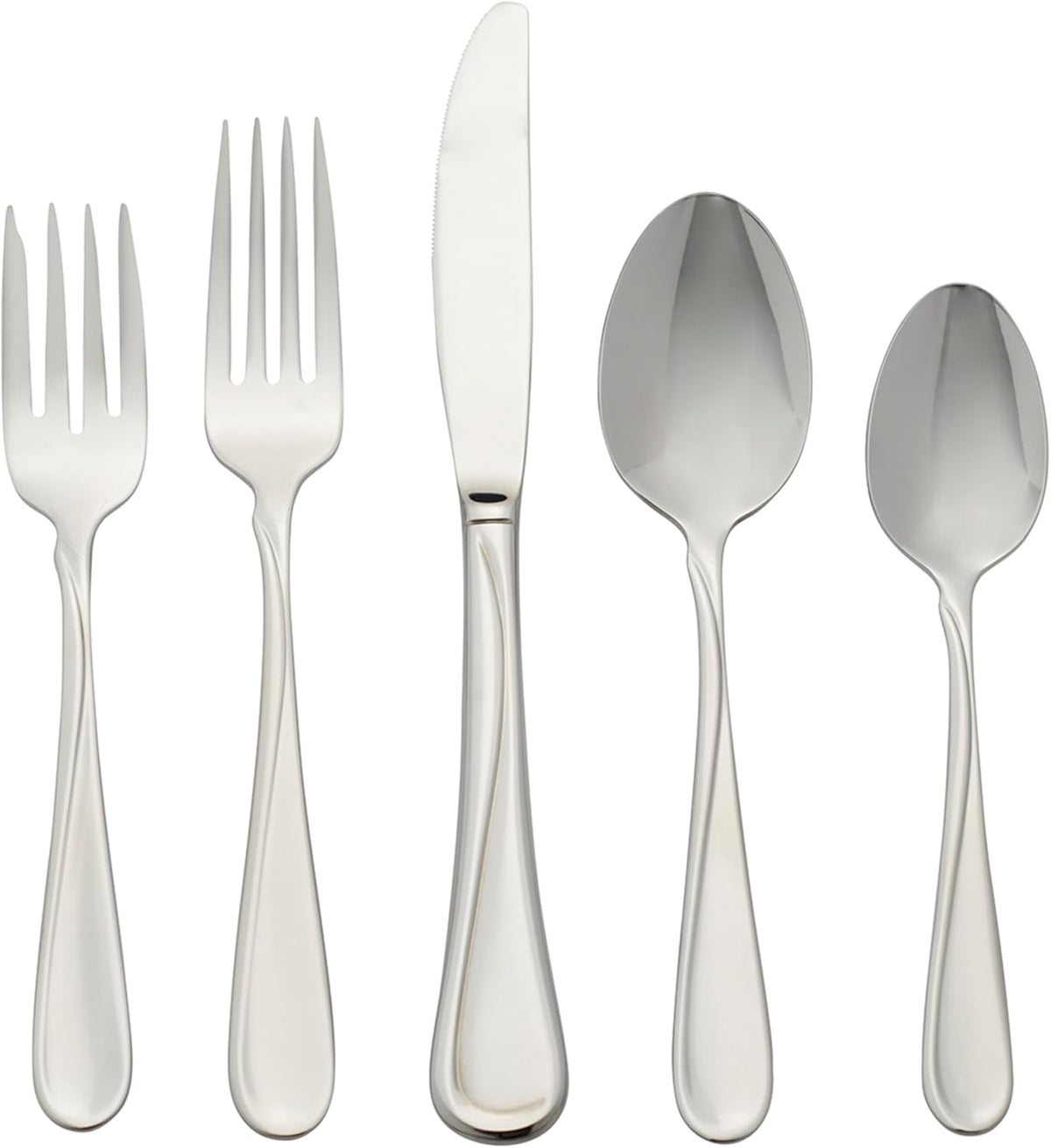 Oneida 2865045AL20 Flight 45 Piece Everyday Flatware Set, Service For 8