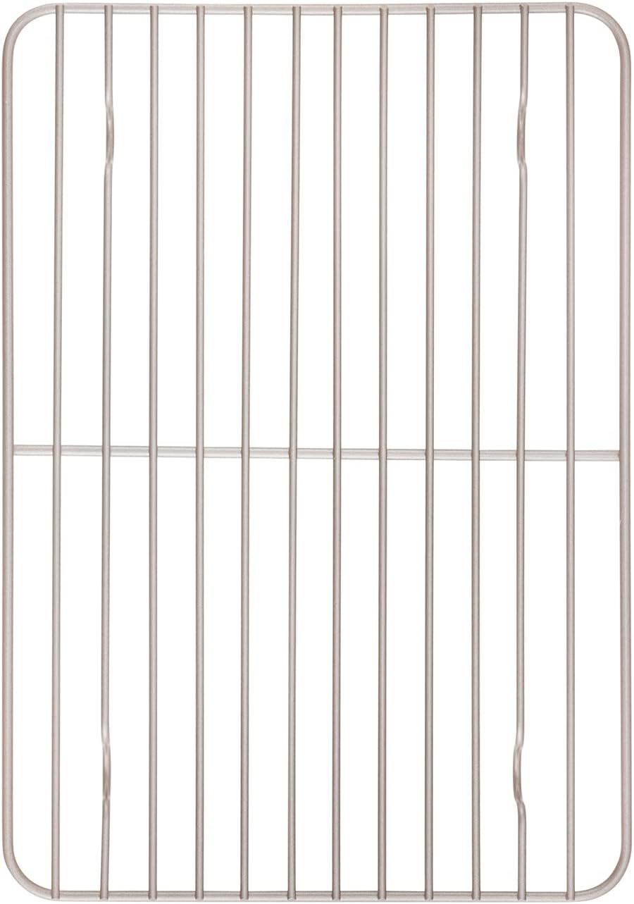CHEFMADE Baking and Cooling Rack, 12.2-Inch Non-Stick Rectangle Wire Rack for Oven Baking (Champagne Gold)