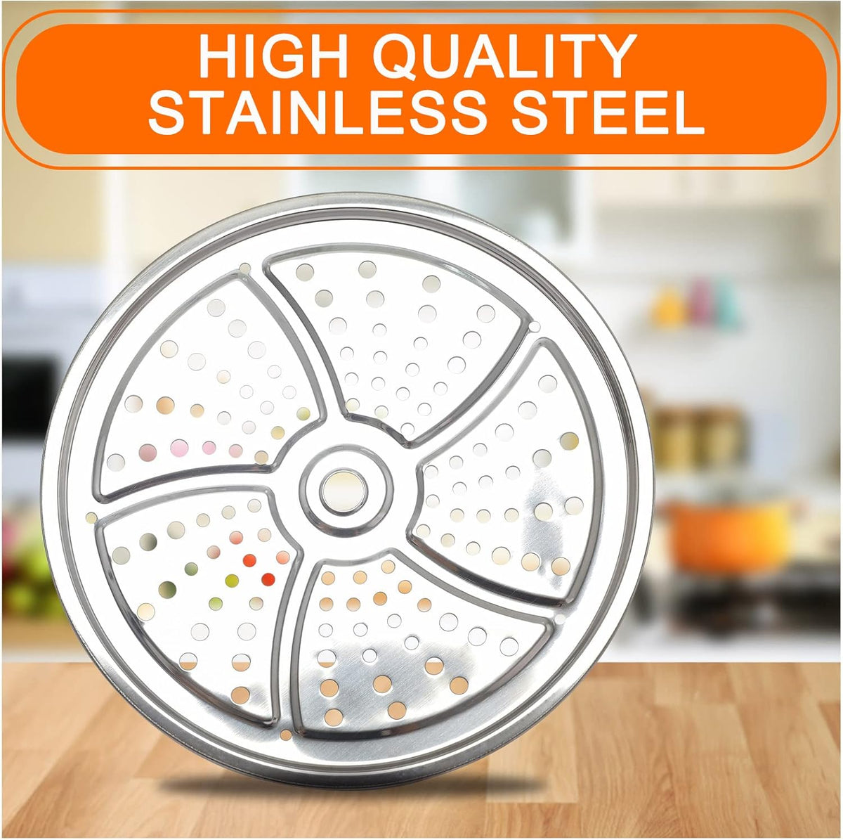 2Pack Canner Rack for Pressure Canner, 11-Inch Stainless Steel Pressure Cooker Rack, Compatible with Presto, All-American and More