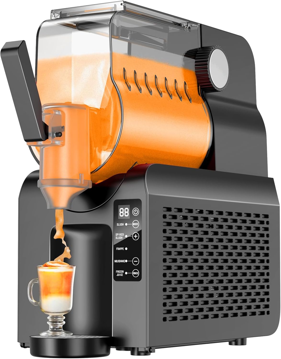 Premium 88oz Slush Maker | All-in-One Slushie Machine | 5 Pre-Set Programs • Ice-Free Technology • Quiet Auto-Clean | Perfect for Milkshake, Margarita, Smoothie, Frappé