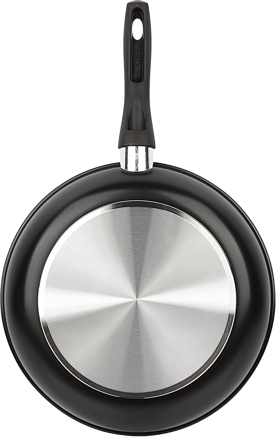 3-Piece Non-Stick Aluminum Skillet Set - Black, Includes 7", 9", and 11" Sizes for Versatile Cooking, Durable and Easy to Clean, User-Friendly Design.