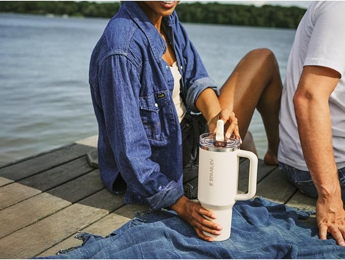 STANLEY Quencher ProTour Flip Straw Tumbler with Leakproof Lid | Built-In Straw & Handle | Cupholder Compatible for Travel | Insulated Stainless Steel Cup | BPA-Free