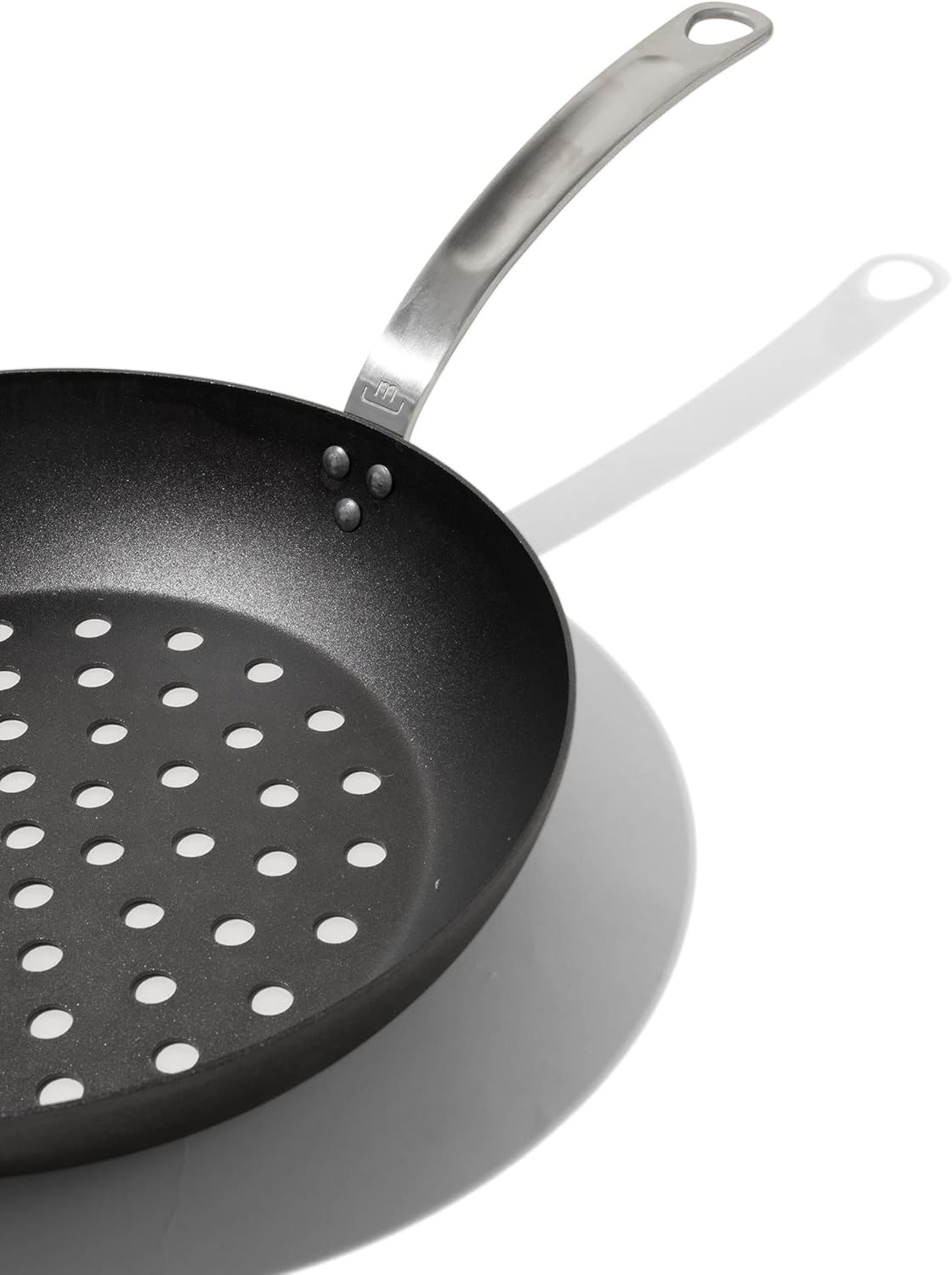 Made In Cookware - 12" Seasoned Carbon Steel Grill Frying Pan - (Like Cast Iron, but Better) - Professional Cookware - Crafted in Sweden