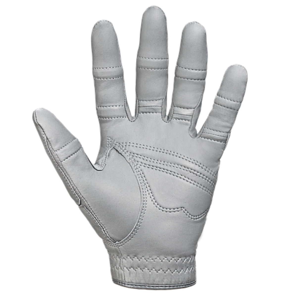 Bionic Men's StableGrip with NaturalFit 2.0 Golf Glove with Dual Expansion Thumb for Best Fit - Premium Cabretta Leather… (Gray, Medium/Large, Left)