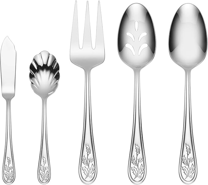 Lenox 896753 Holiday 65-Piece Flatware Set