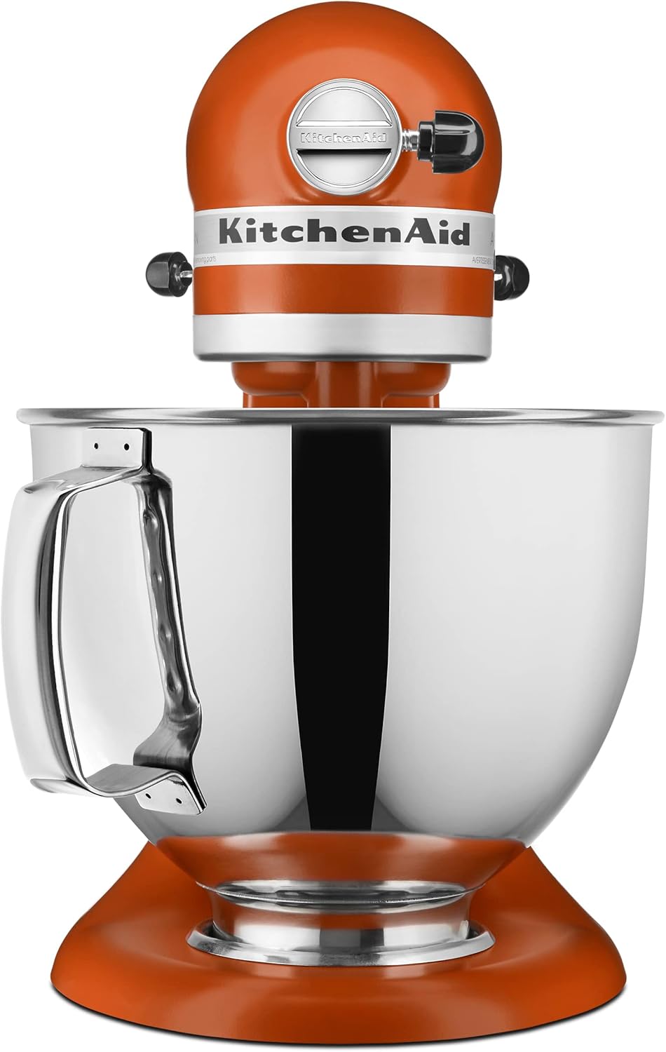 KitchenAid KSM150PSSC Stainless Steel Mixer Bowl, 5 Quart, Scorched Orange