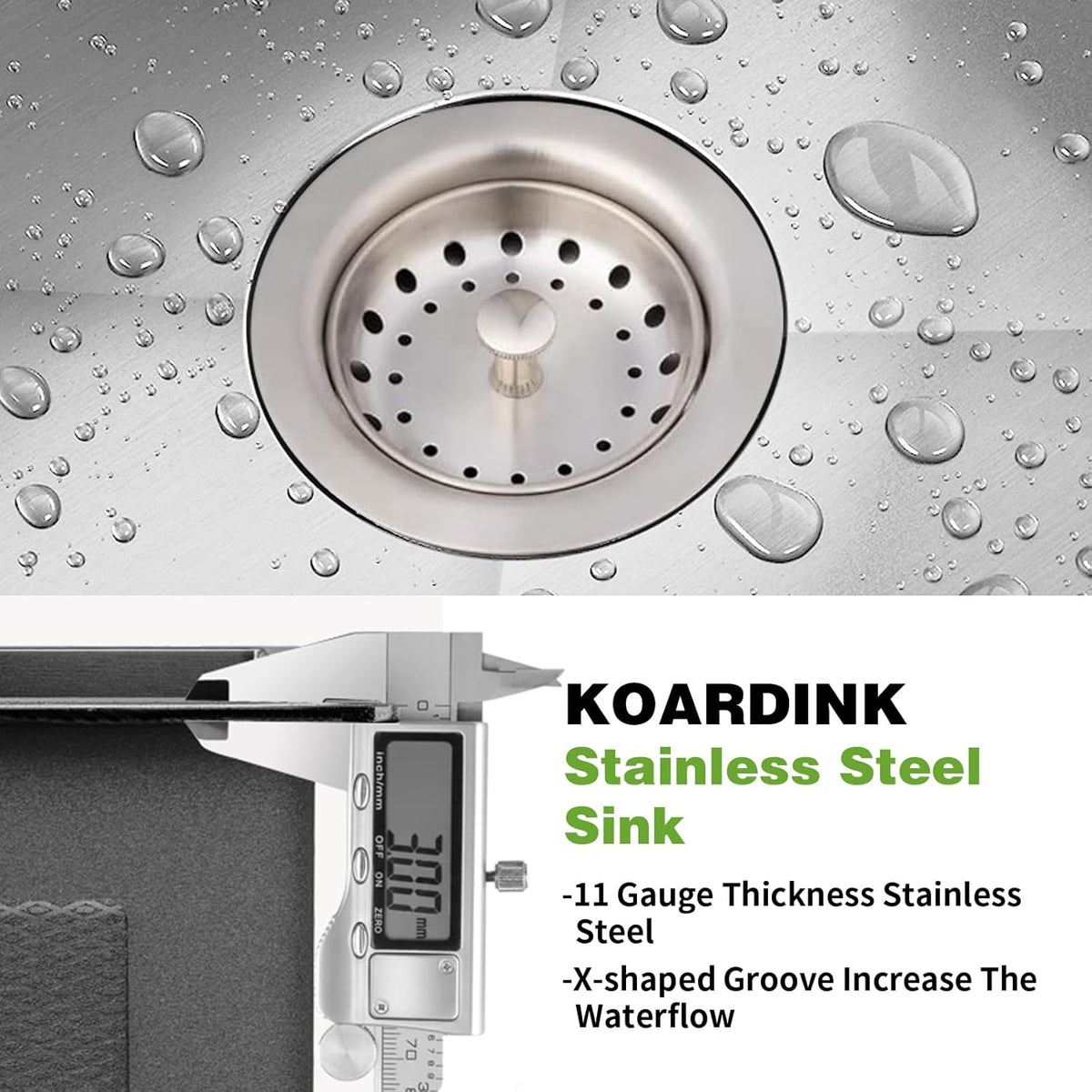20x16 In Kitchen And Bar Sink- Stainless Steel Drop In Kitchen Sink Modern Single Bowl Topmount Bar Sink With Silicon Mat,Drain Strainer Set Compatibility With Various Kitchen & Bar Style