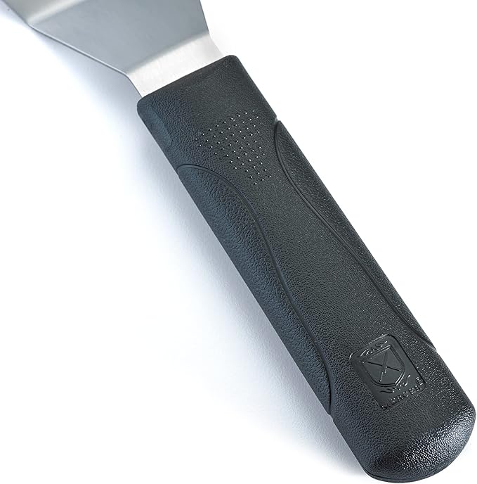 Mercer Culinary Millennia Heavy Duty Turner /Spatula, 5 Inch x 3 Inch Blade, Black Handle