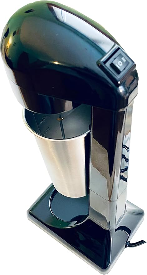 Stand Milk Frother, Frappe Maker, Milk shakes, Matcha Tea Latte, Super 100W Power, 2 Speeds, and is Always Sitting on the Countertop Waiting for Action.