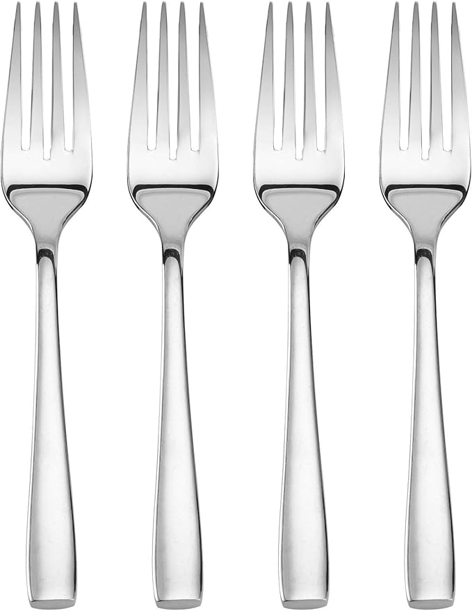 Mikasa, Delano Flatware Service for 4, 20 Piece Set, 18/0 Stainless Steel Silverware Set
