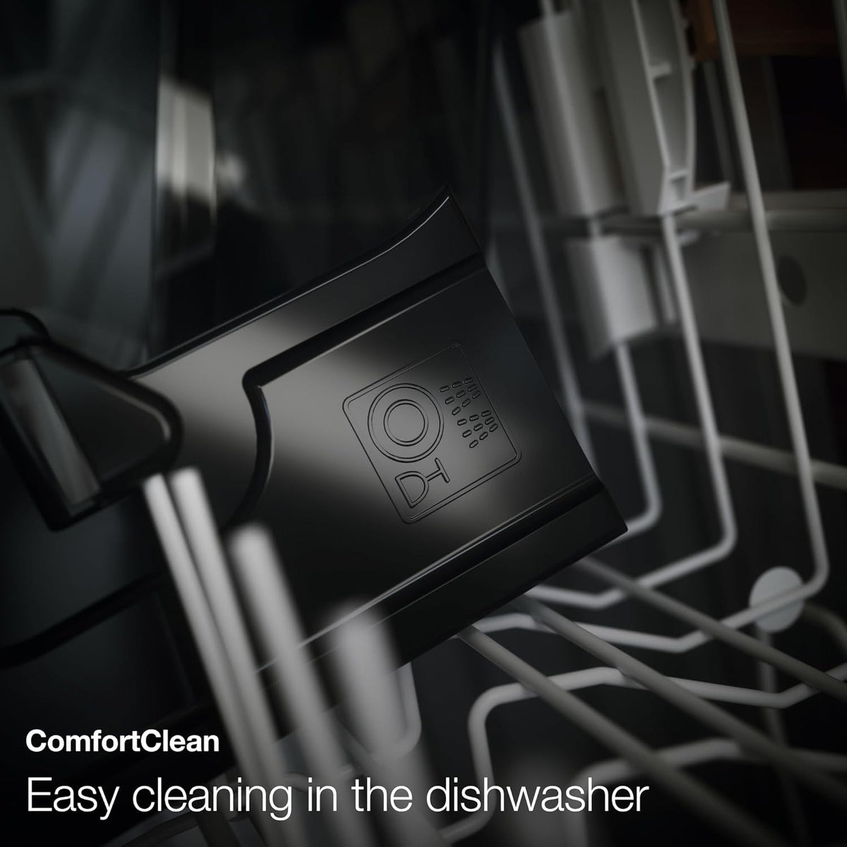 Miele CM 6360 MilkPerfection Automatic Coffee Machine - OneTouch for Two, AromaticSystem, 8 individual profiles, DoubleShot, WiFi-compatible, LED lighting, in Obsidian Black CleanSteel Metallic