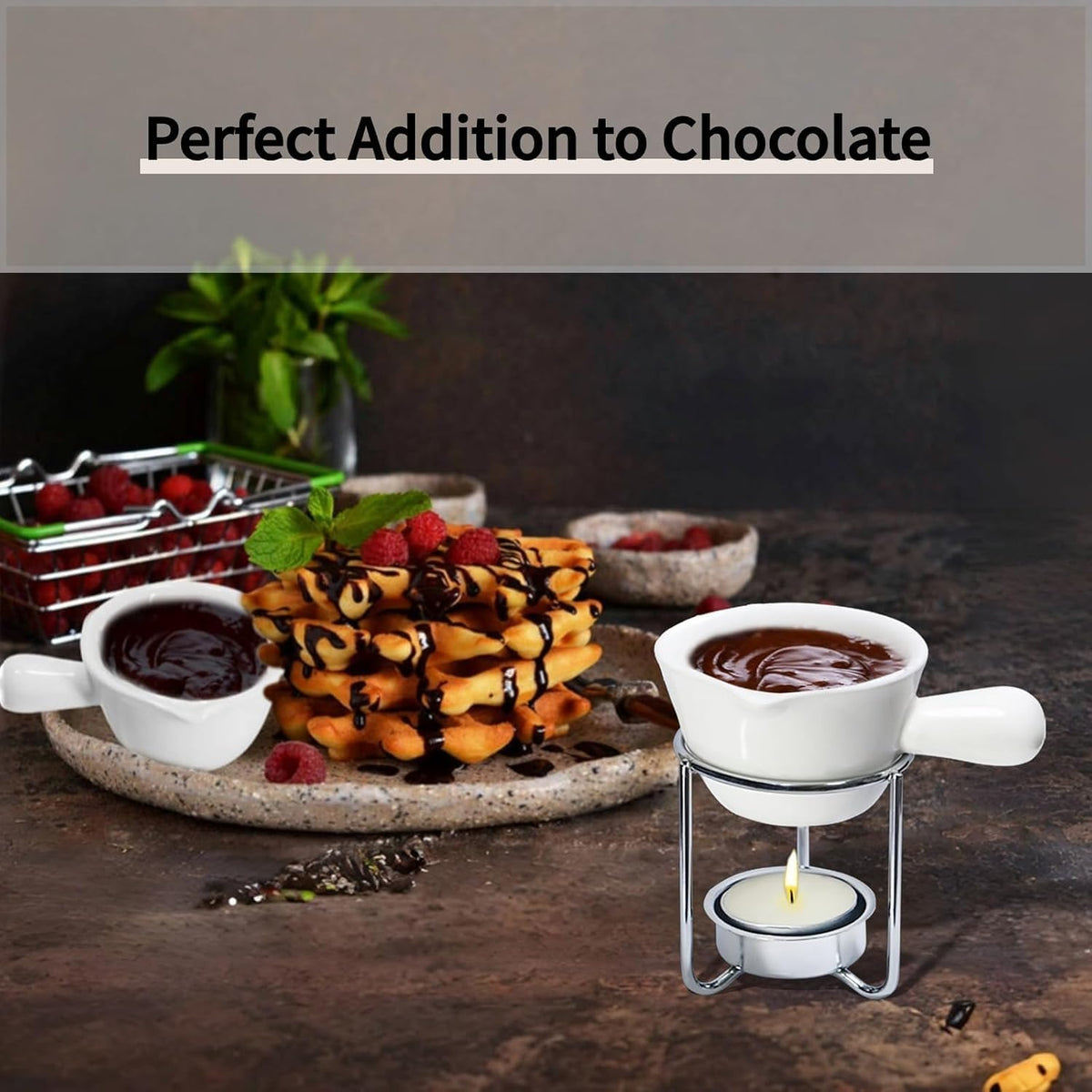 Reasim Butter Warmer for Seafood Set of 4,Lobster Butter Warmer Crab Butter Warmer Set with 20 Pcs Tealight Candles,Ceramic Drawn Butter Melter for Chocolate Cheese,Fondue Seafood Boil Party supplie