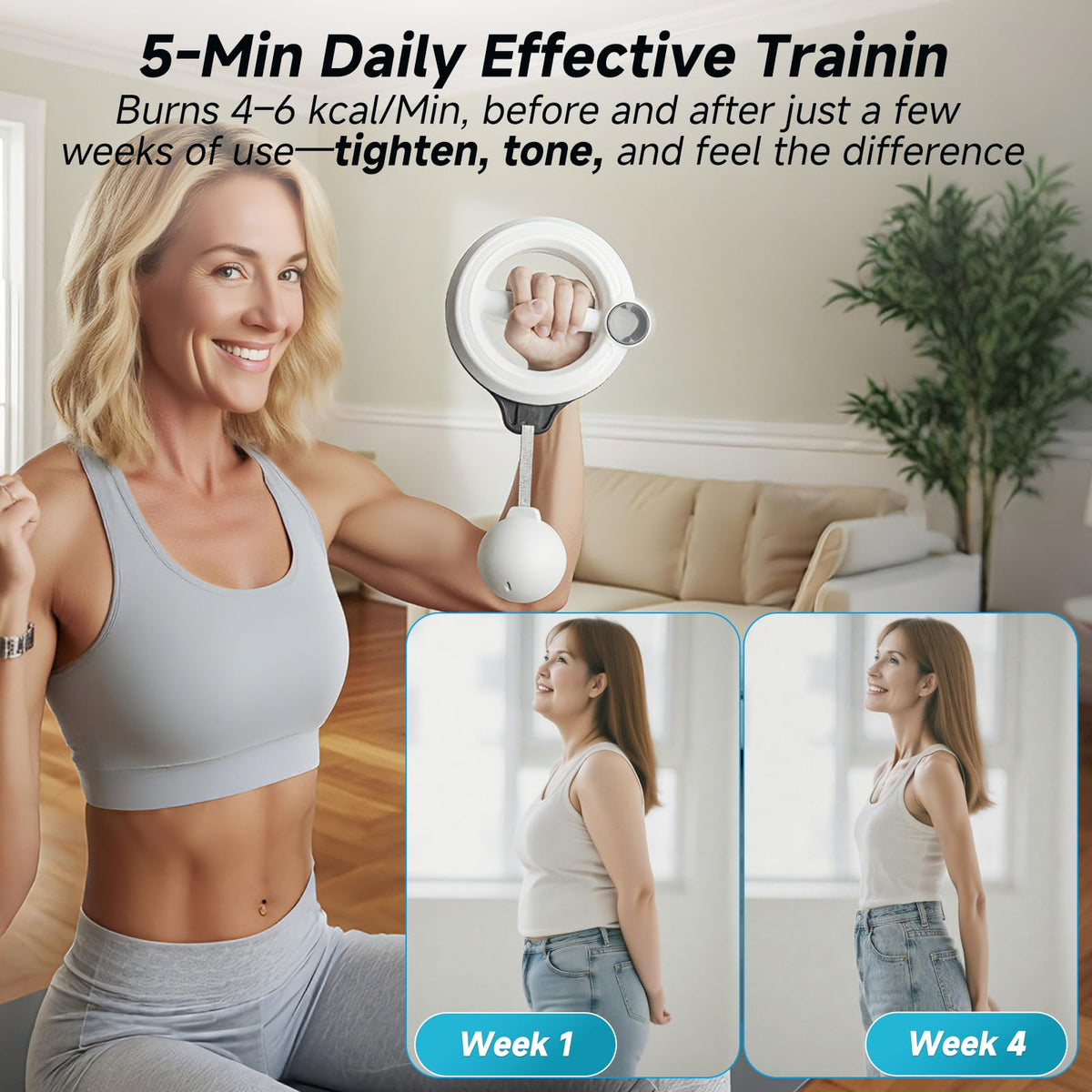 Rocalt Infinity Hoop Arm Trainer, 360 Degree Forearm Exerciser