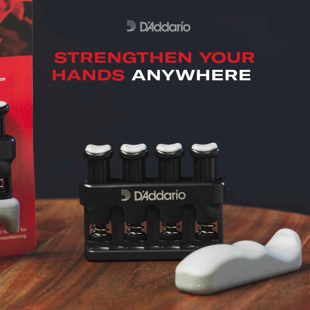 D'Addario Varigrip Finger Strengthener with Fiddilink